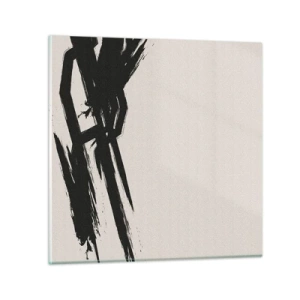 Obraz na szkle - Niepohamowany pęd - 70x70 cm