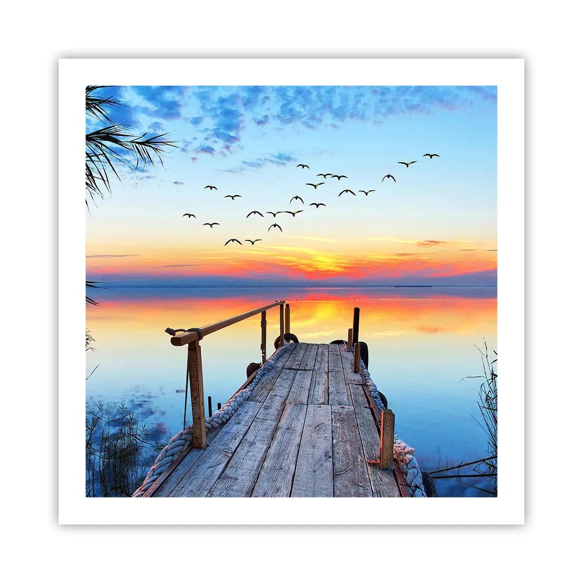 Plakat - Pora wracać… - 60x60 cm