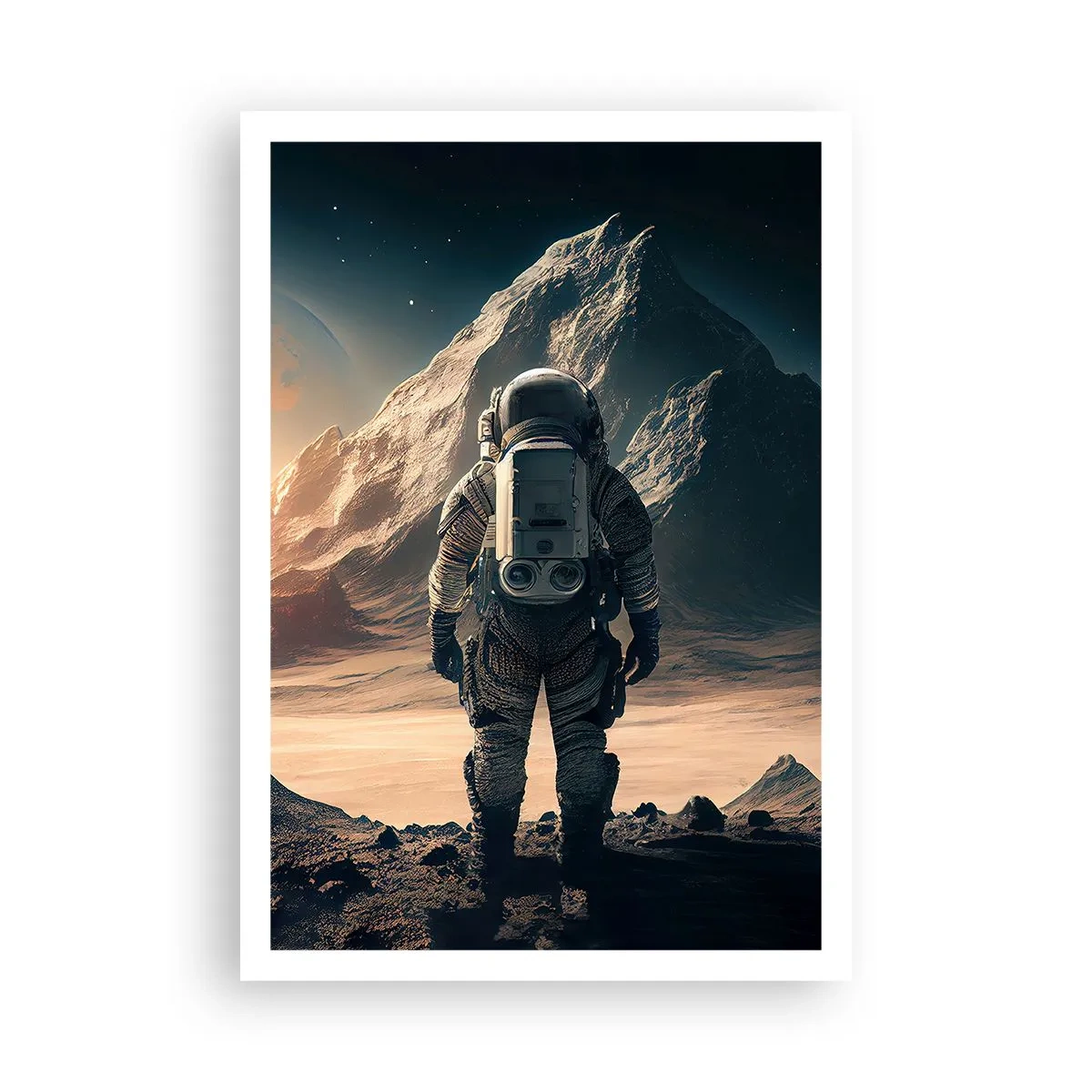 Plakat - Nowe wyzwanie - 70x100 cm