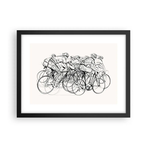 Plakat w czarnej ramie - Wespół w zespół - 40x30 cm