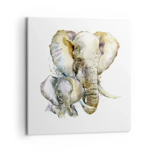 Obraz na płótnie - Nie ma jak u mamy - 60x60 cm