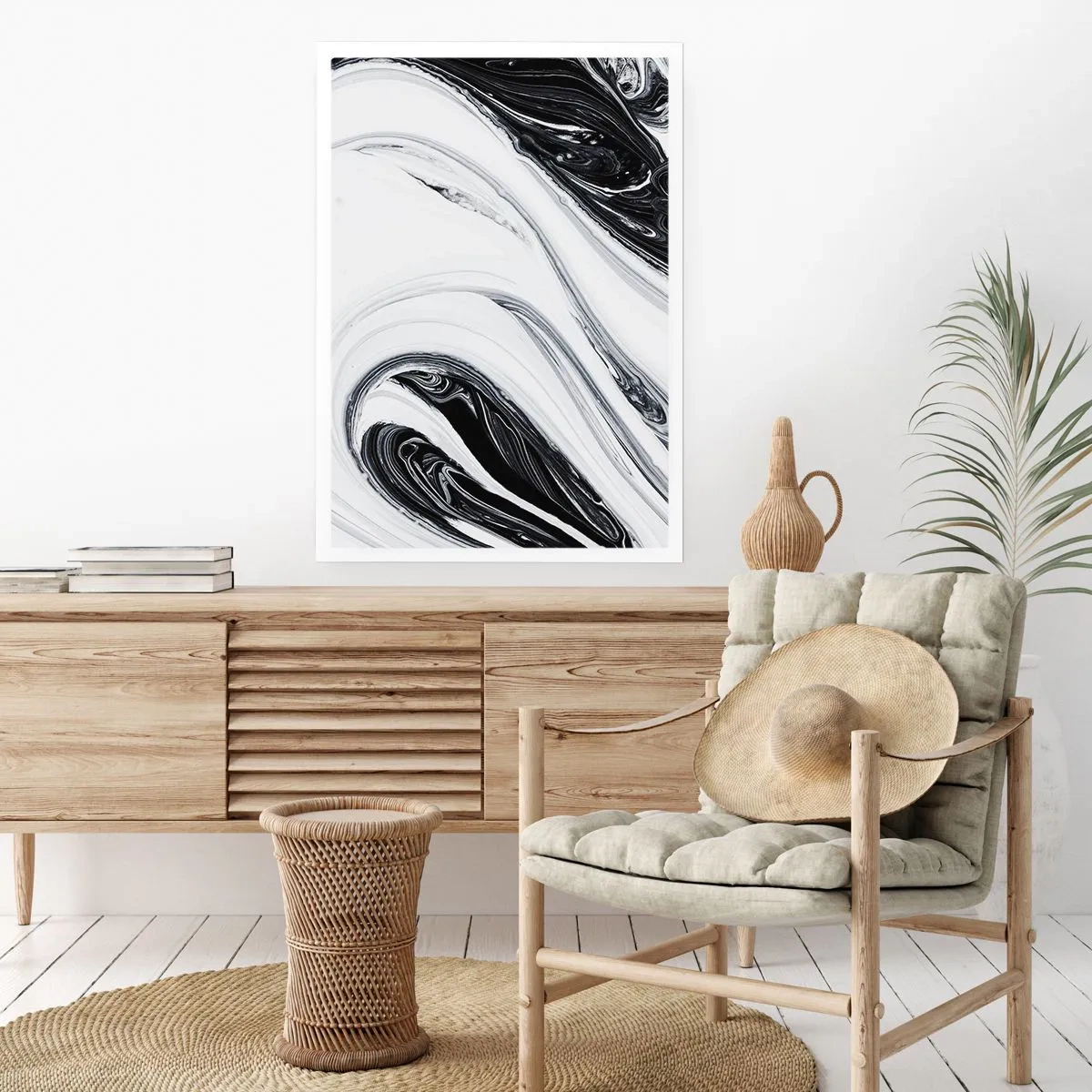 Plakat - Połączenie przeciwieństw - 40x50 cm