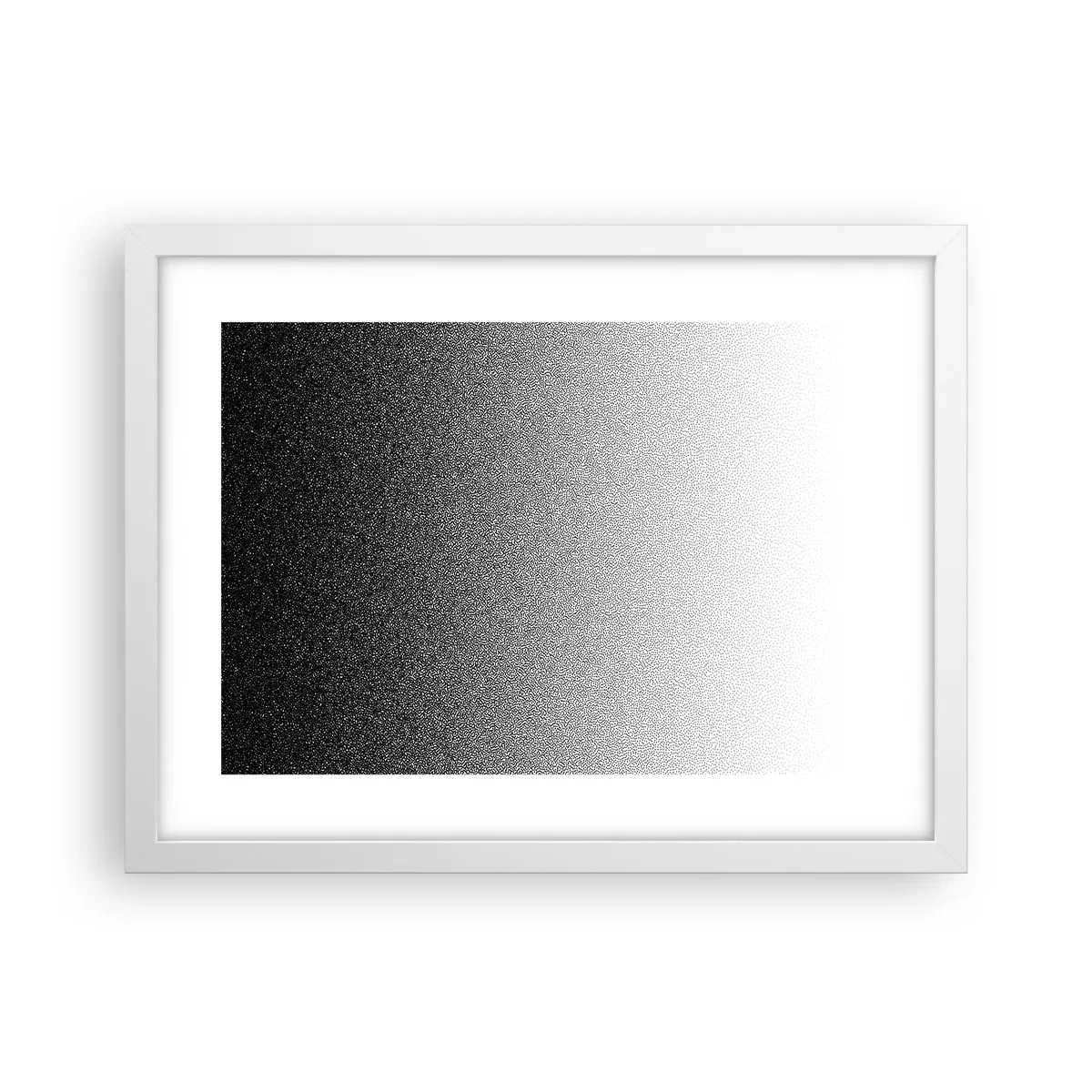Plakat w białej ramie - W stronę światła - 40x30 cm