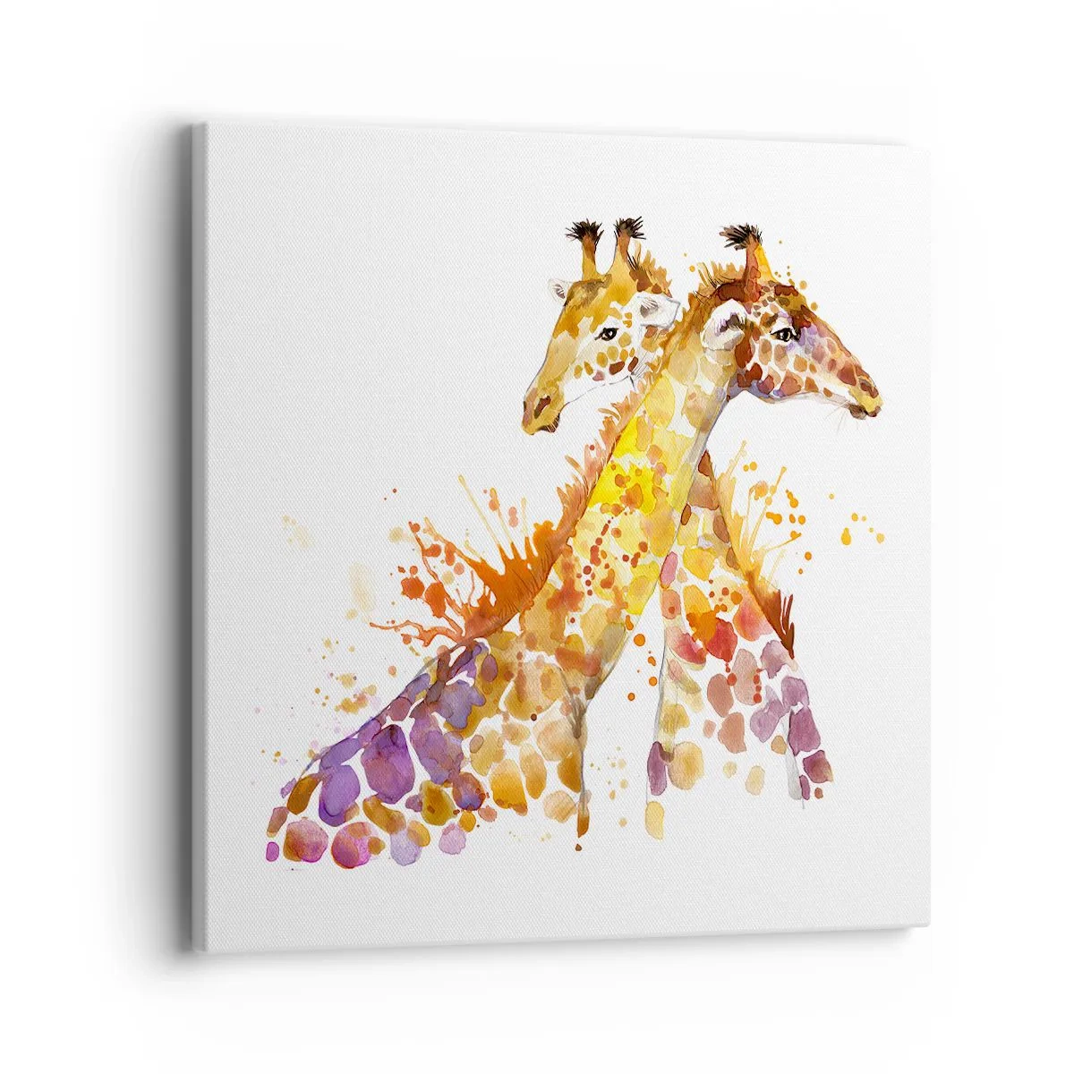 Obraz na płótnie - Czy to jest przyjaźń czy to jest kochanie? - 40x40 cm