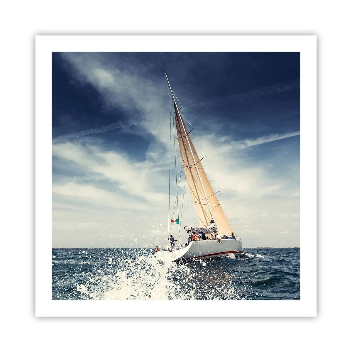 Plakat - Nas nie dogonią! - 60x60 cm