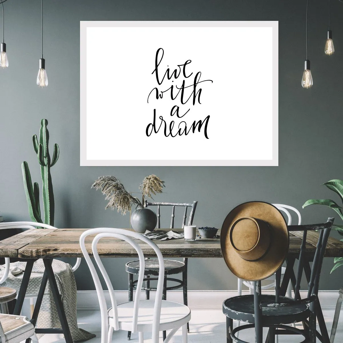 Plakat - Of course - 50x40 cm