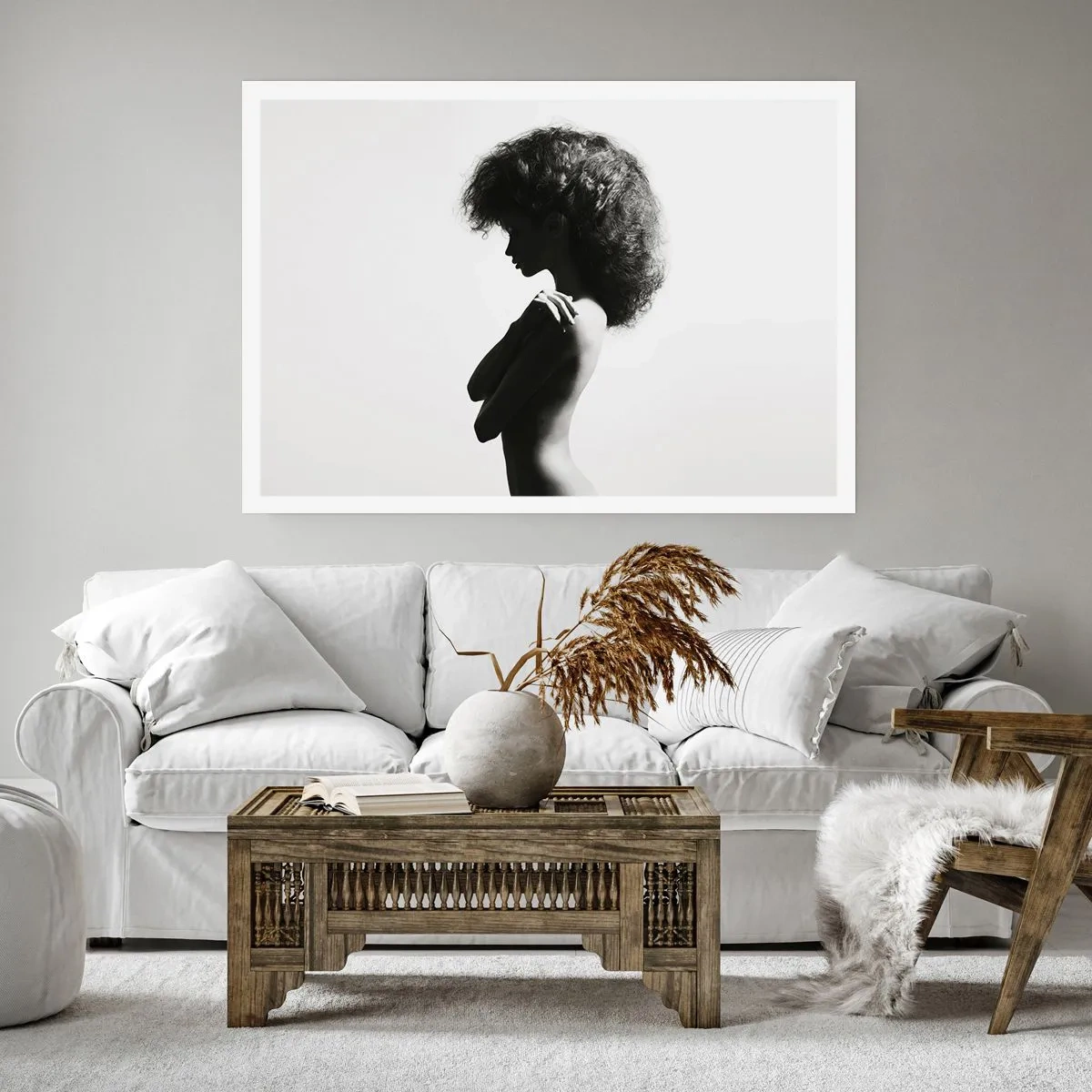 Plakat - Jak kwiat na smukłej łodydze - 70x50 cm