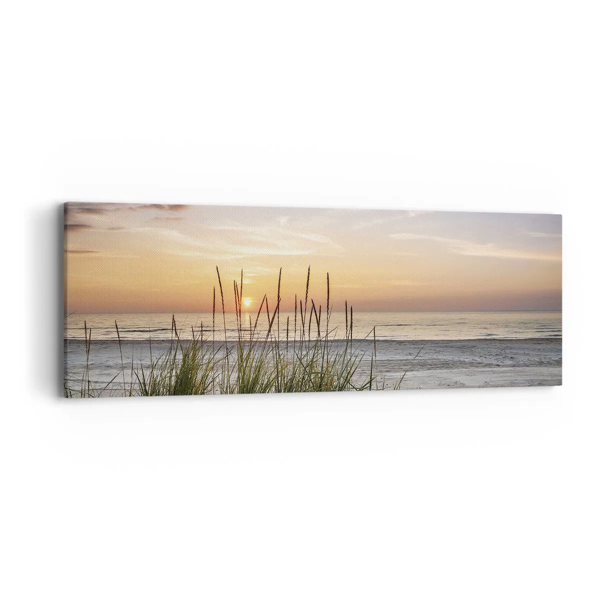 Obraz na płótnie - Popatrz, pomyśl, poczuj - 90x30 cm