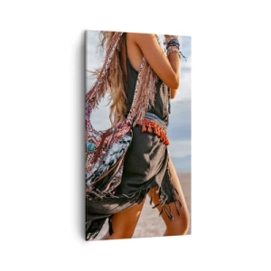 Obraz na płótnie - Dziewczyna szamana - 45x80 cm