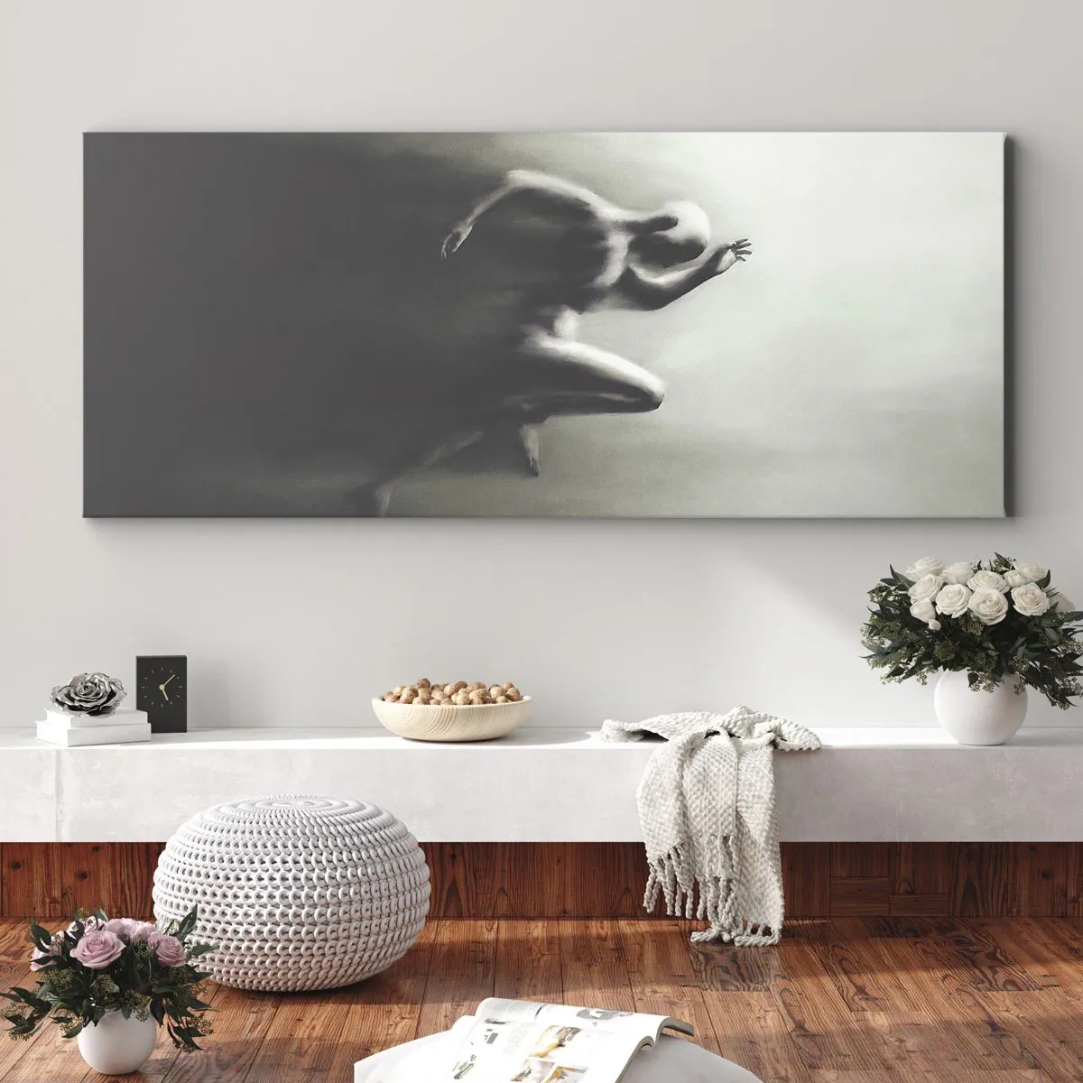 Obraz na płótnie - Niepowstrzymany - 100x40 cm