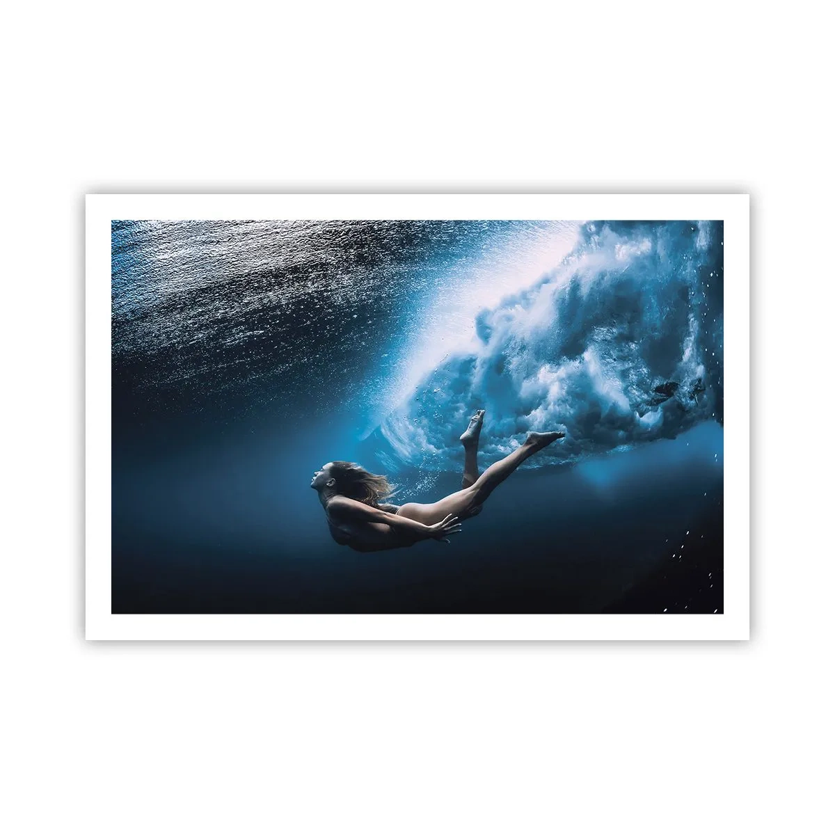 Plakat - Współczesna syrena - 91x61 cm