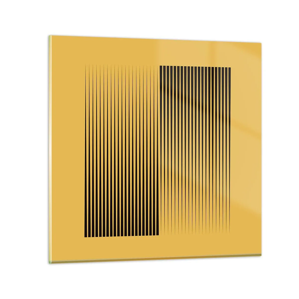 Obraz na szkle - Kwadratura przeciwieństw - 50x50 cm