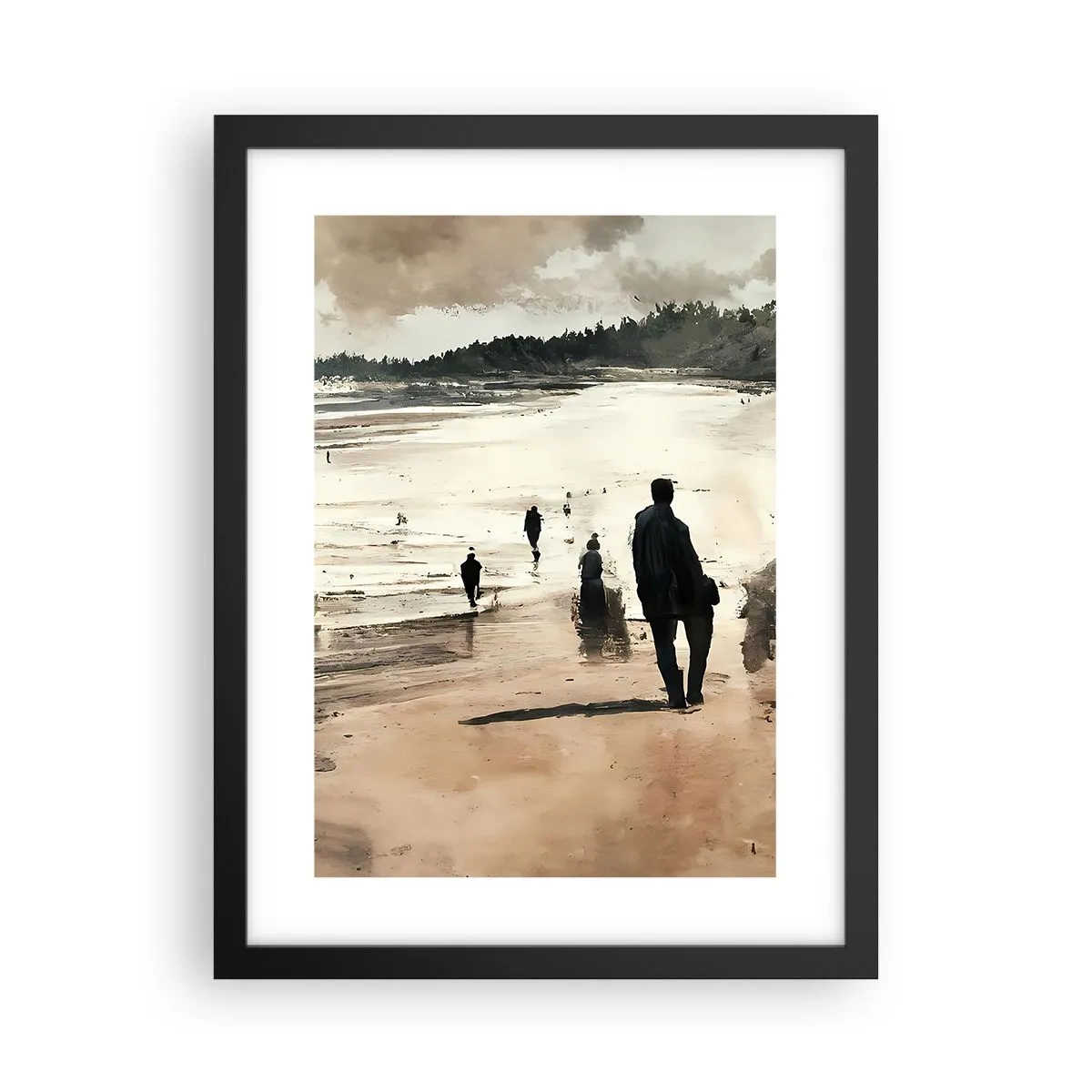 Plakat w czarnej ramie - Przywołani - 30x40 cm