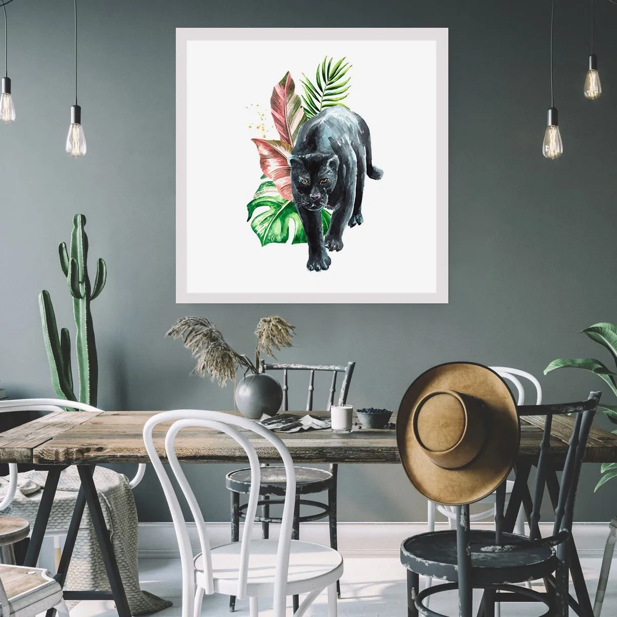 Plakat - Dzikość serca - 60x60 cm