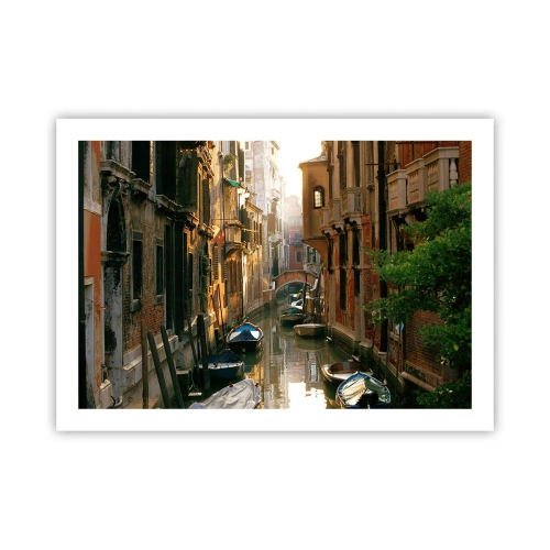 Plakat - W weneckim zaułku - 70x50 cm