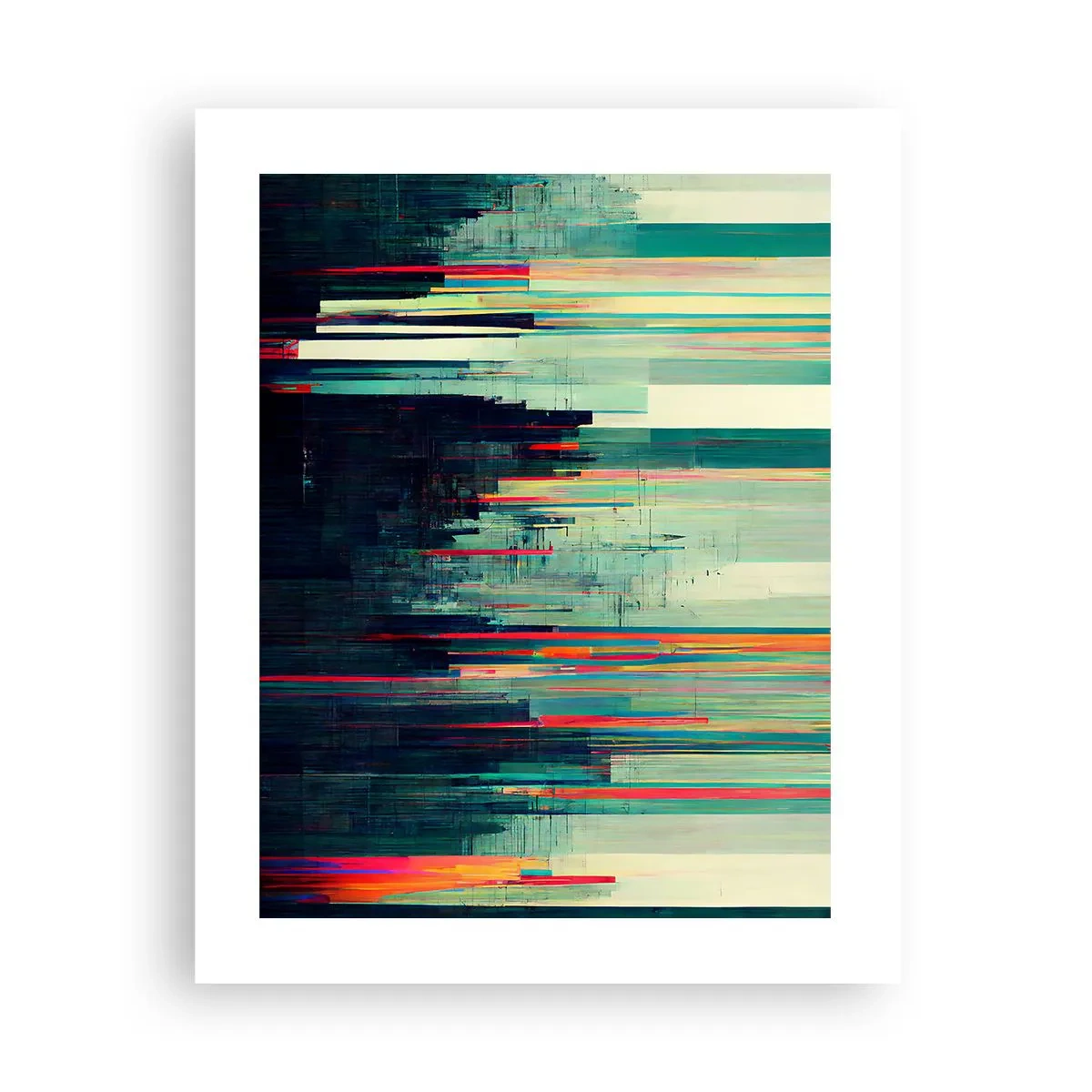 Plakat - Futurystyczne miasto - 40x50 cm