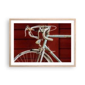 Plakat w ramie jasny dąb - Stworzony do zwycięstw - 70x50 cm