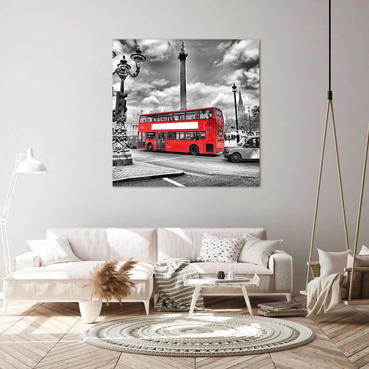 Obraz na płótnie - Prawdziwy krwioobieg miasta - 30x30 cm