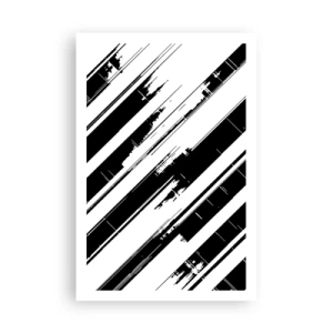 Plakat - Kompozycja intensywna i dynamiczna - 61x91 cm