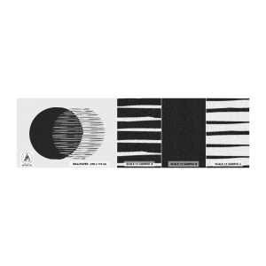 Fototapeta Próbka Samoprzylepna Deluxe Sticker - Jego alter ego - Słonce, Koła, Boho - 100x30 cm
