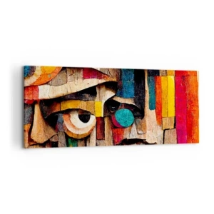 Obraz na płótnie - Widzę cię… - 100x40 cm