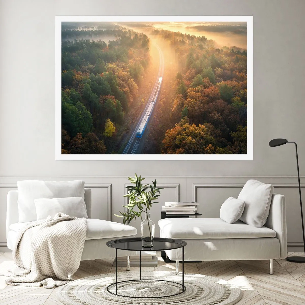 Plakat - Jesienna podróż - 40x30 cm