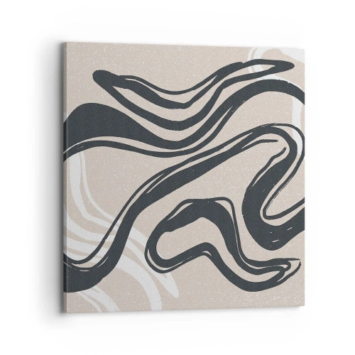 Obraz na płótnie - Ekspresja zwielokrotniona - 70x70 cm