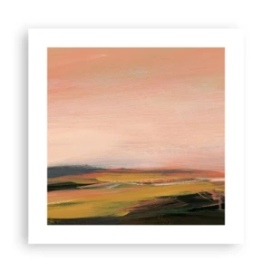 Plakat - W różowej tonacji - 40x40 cm