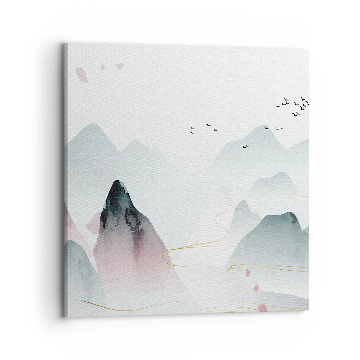 Obraz na płótnie - Ponad szczytami - 70x70 cm