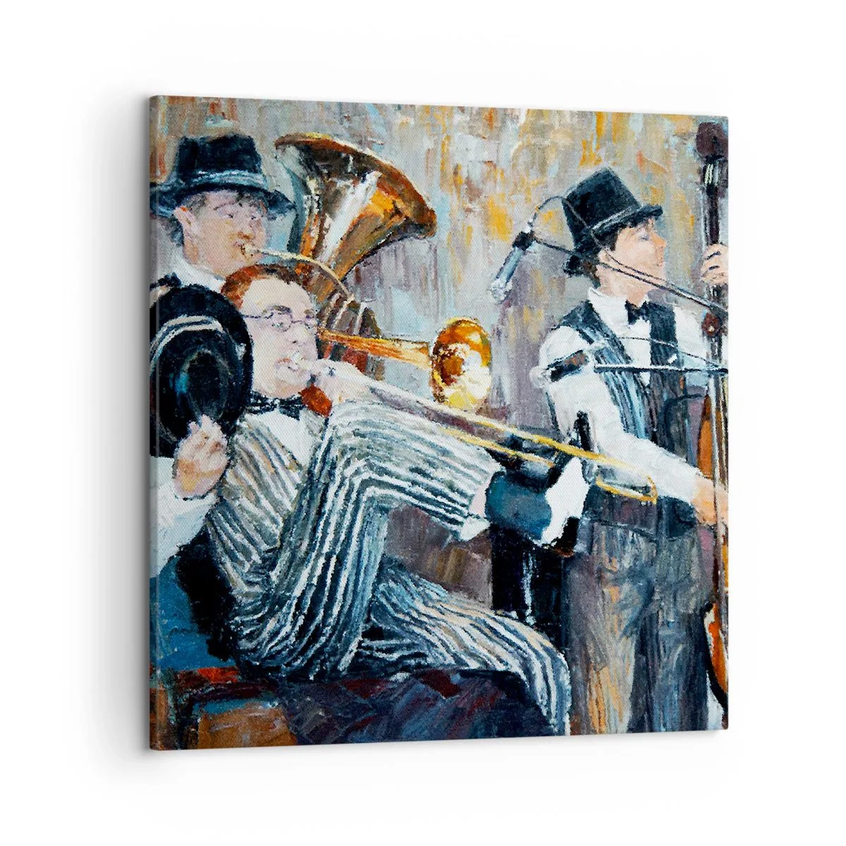 Obraz na płótnie - Cały ten jazz - 50x50 cm