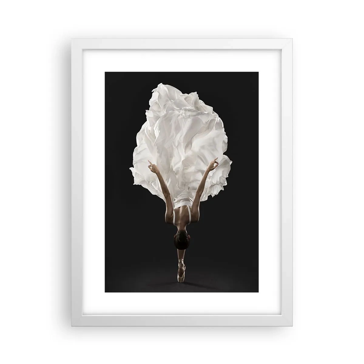 Plakat w białej ramie - Niezwykłe pas - 30x40 cm