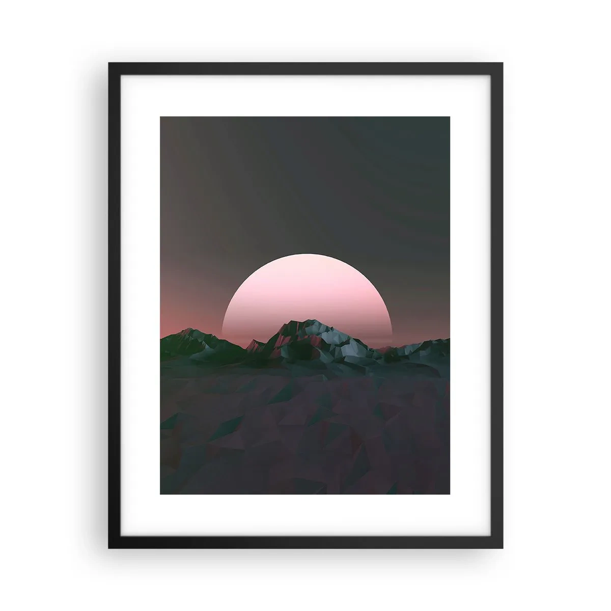 Plakat w czarnej ramie - W sąsiedniej galaktyce - 40x50 cm
