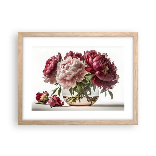 Plakat w ramie jasny dąb - W pełnym rozkwicie urody - 40x30 cm