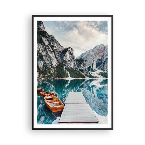 Plakat w czarnej ramie - Pokażemy ci piękno - 70x100 cm