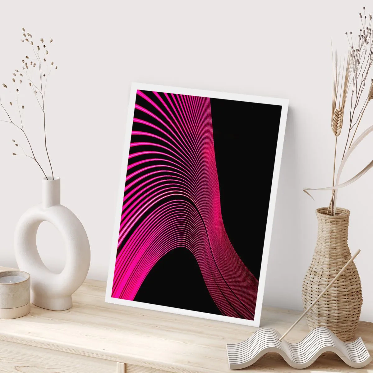 Plakat - Aleja światła - 70x100 cm