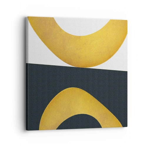 Obraz na płótnie - Po pierwsze: złoto - 30x30 cm