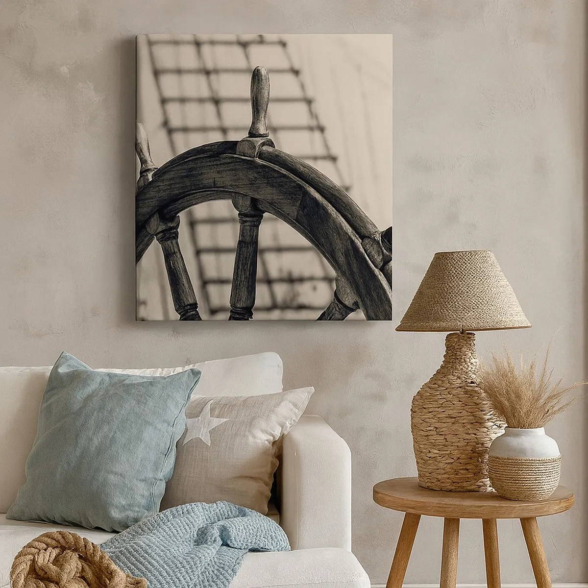 Obraz na płótnie - Morskie opowieści - 30x30 cm