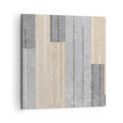 Obraz na płótnie - Kompozycja: trzymać pion - 50x50 cm