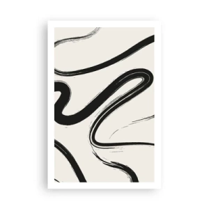 Plakat - Czarno-biała fanaberia - 61x91 cm