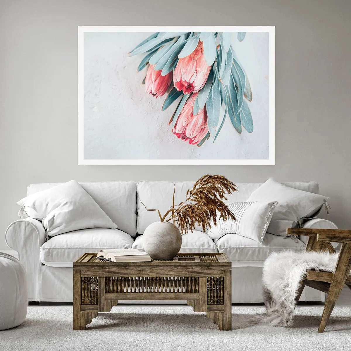 Plakat - Zawstydzone własną urodą - 91x61 cm