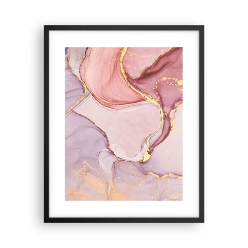 Plakat w czarnej ramie - Pieszczota barw - 40x50 cm