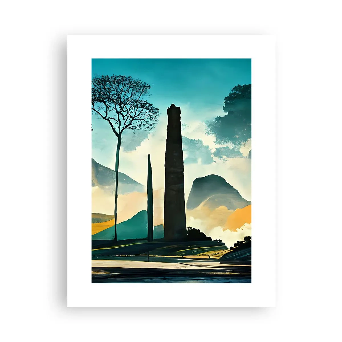 Plakat - Wciąż wyżej i wyżej - 30x40 cm