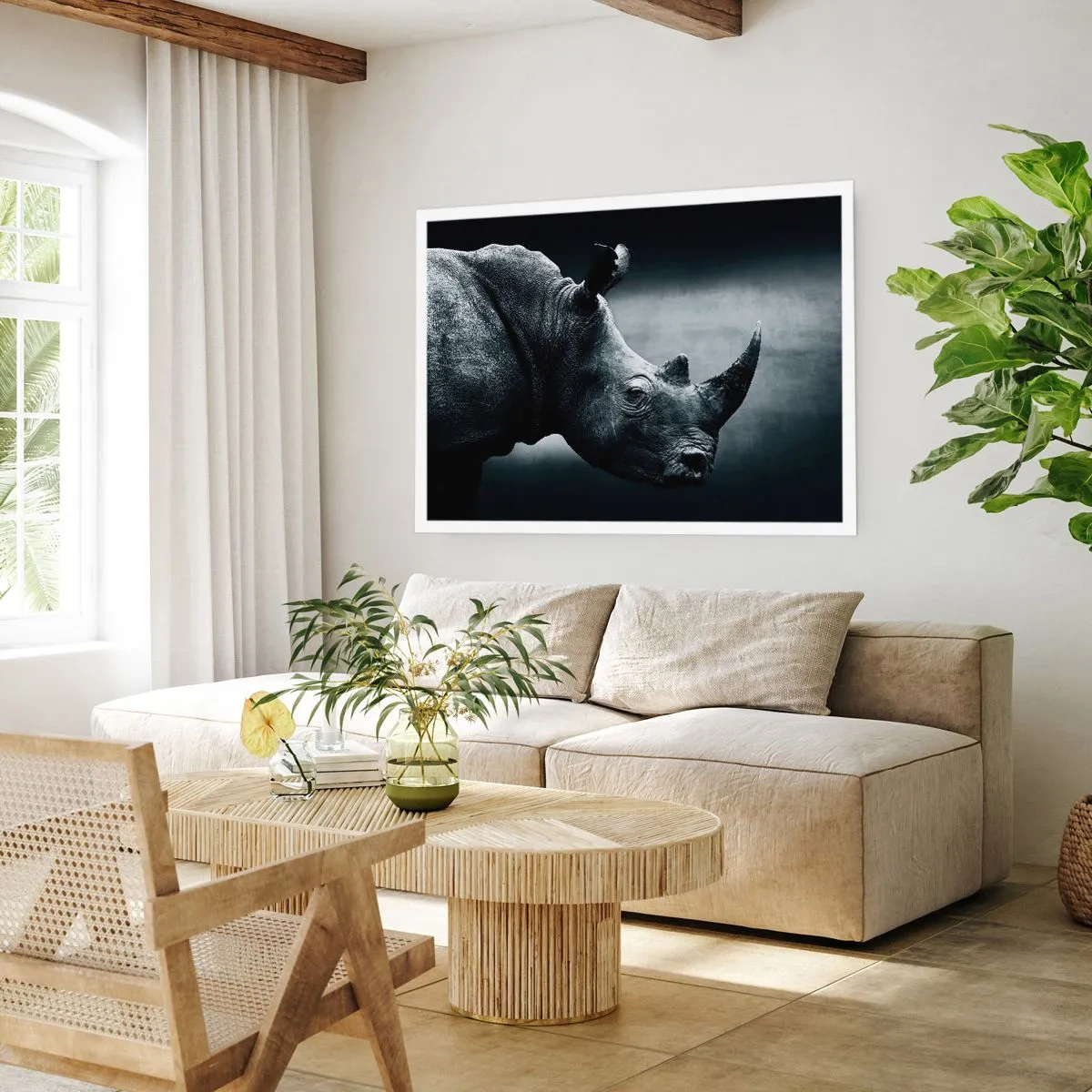 Plakat - Prawy profil - 91x61 cm