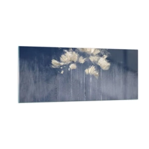 Obraz na szkle - Jak płatki na wietrze - 100x40 cm