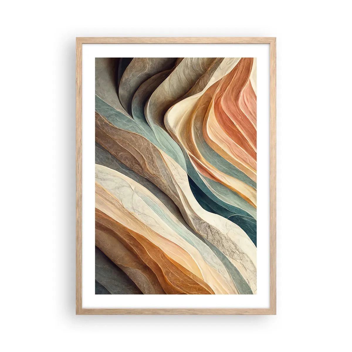 Plakat w ramie jasny dąb - Chwila przed zmianą - 50x70 cm