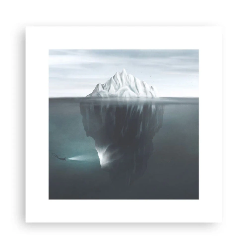 Plakat - Podwodna tajemnica - 30x30 cm