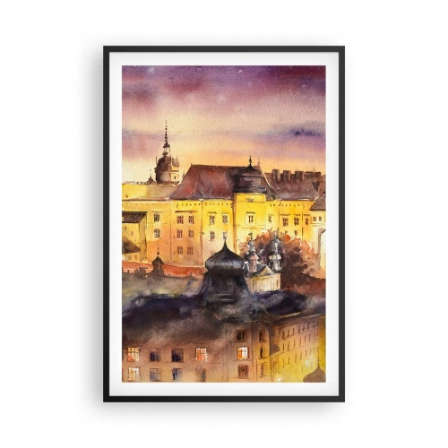 Plakat w czarnej ramie - Historia i baśń - 61x91 cm