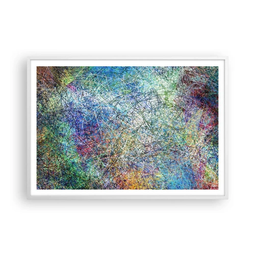 Plakat w białej ramie - To nie takie proste - 100x70 cm