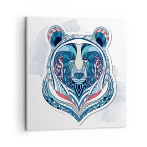 Obraz na płótnie - Eviva Grenlandia! - 50x50 cm