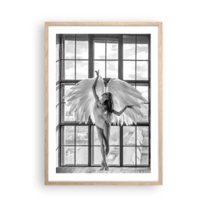 Plakat w ramie jasny dąb - Miasto aniołów? - 50x70 cm